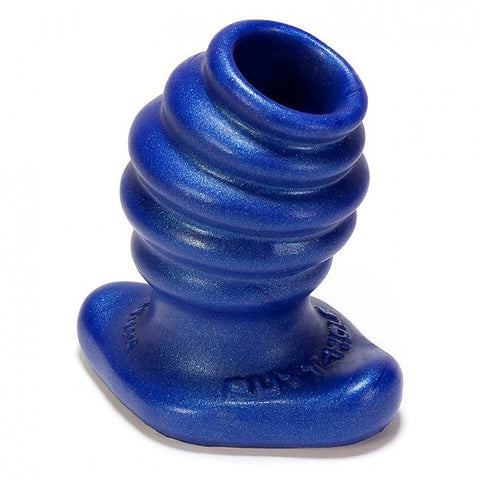 Butthole-2 Hollow Plug Medium Black By Oxballs - Butt Plugs
