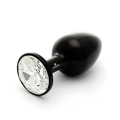 Rosebuds Alu Black M Clear by Rosebuds Jewelry - Butt Plugs