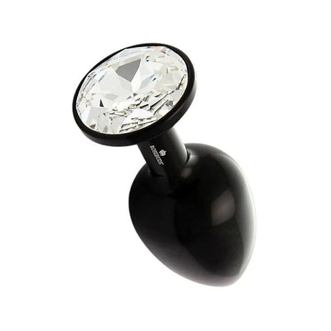 Rosebuds Alu Black M Clear by Rosebuds Jewelry - Butt Plugs