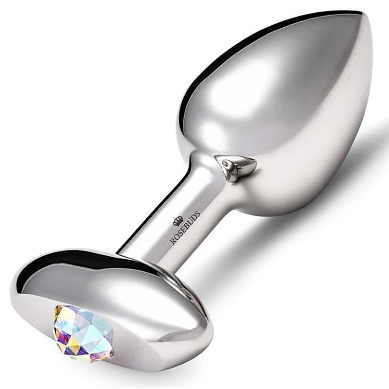 Rosebuds T-Bar Stainless Steel M Aurora Boreali - Butt Plugs