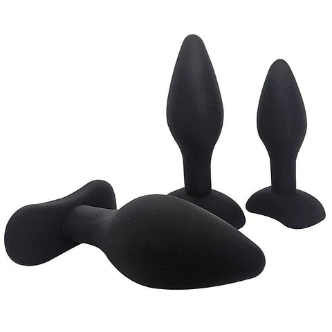 Anal Training Kit 3 Pc by Brutus - Butt Plugs