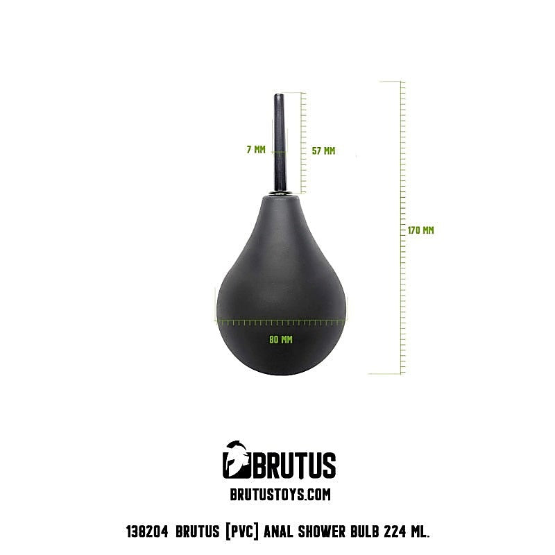 Brutus Intimate Hygiene Shower Bulb - Discreet and Leak-Free - Enemas and Douches