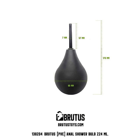 Brutus Intimate Hygiene Shower Bulb - Discreet and Leak-Free - Enemas and Douches