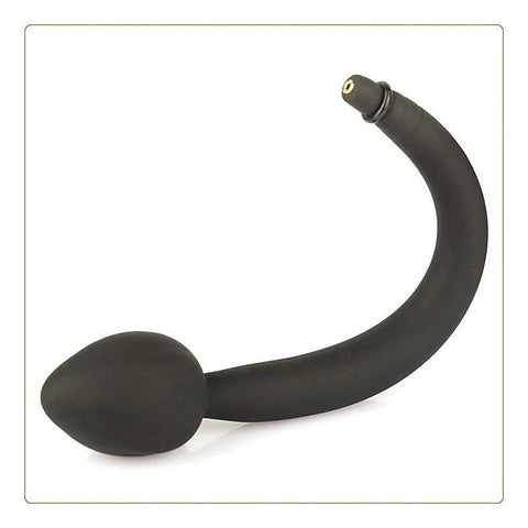 Metal Ball Inside Inflatable Dildo Plug By Bdstyle - Butt Plugs