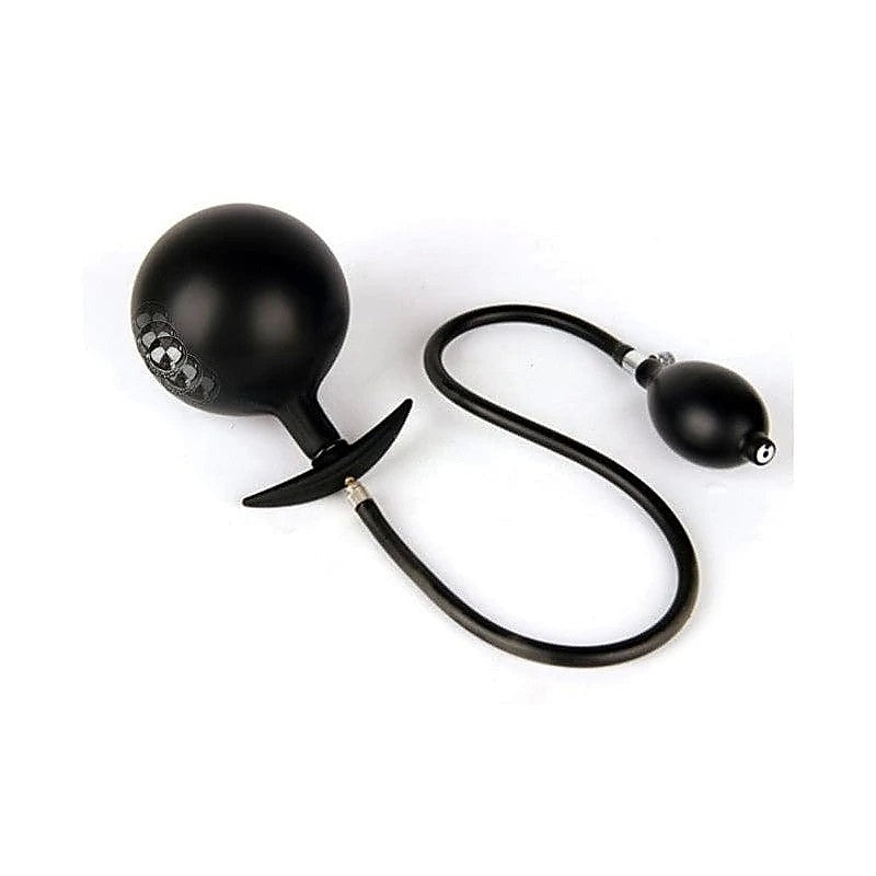 Metal Ball Inside Inflatable Dildo Plug By Bdstyle - Butt Plugs