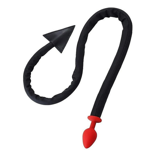 Devil Long Butt Plug Silicone By Bdstyle - Butt Plugs