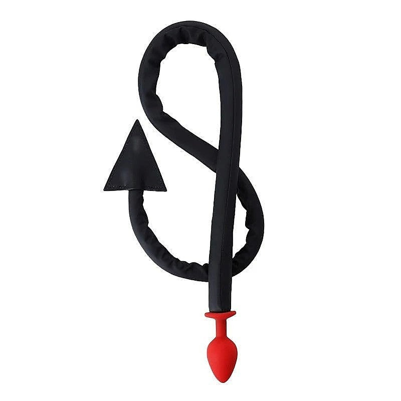 Devil Long Butt Plug Silicone By Bdstyle - Butt Plugs