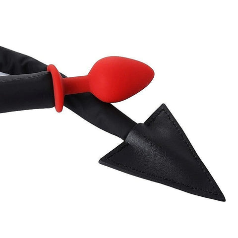 Devil Long Butt Plug Silicone By Bdstyle - Butt Plugs