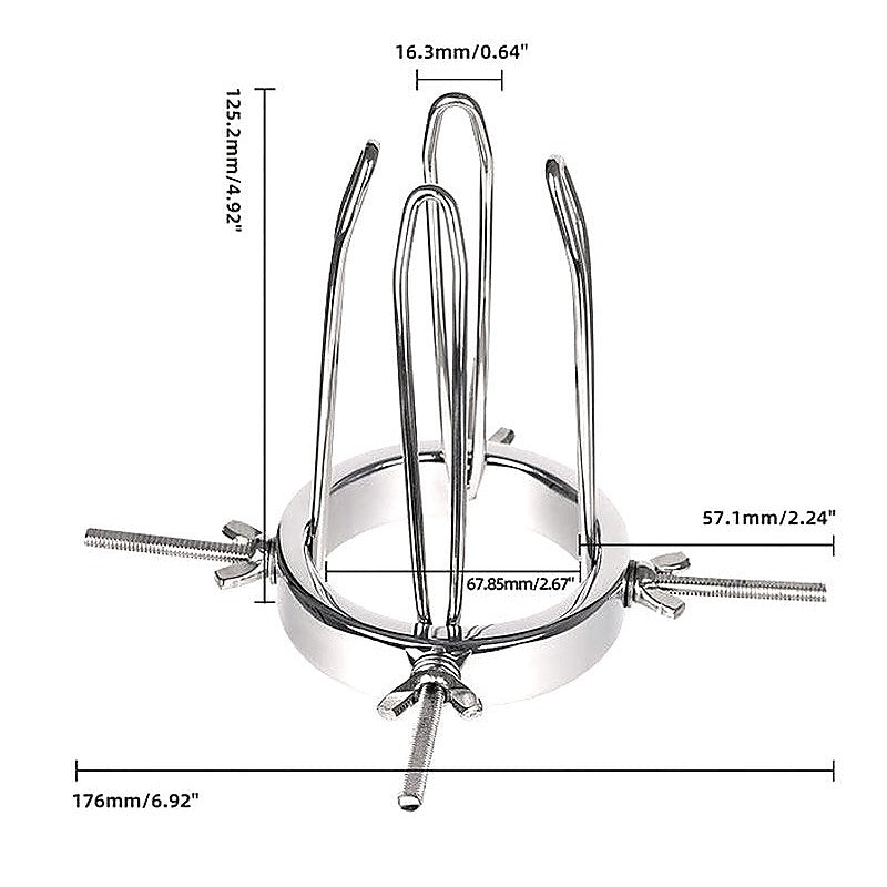 Gynaecology Anal Vaginal Giant Adjustable Speculum - Dental and Clinical