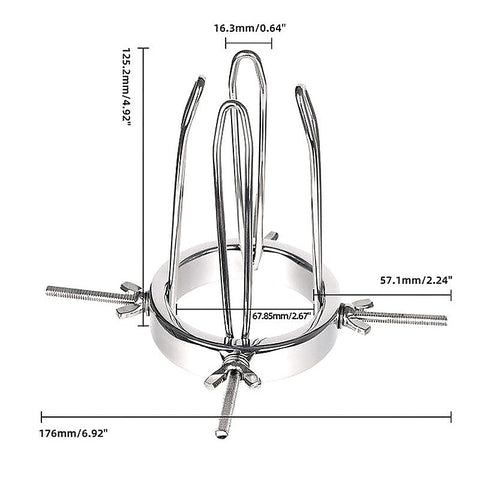 Gynaecology Anal Vaginal Giant Adjustable Speculum - Dental and Clinical
