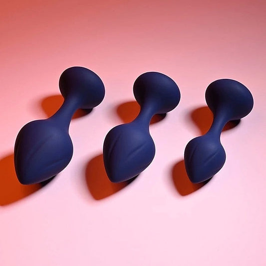 Playboy Pleasure Tail Trainer Butt Plug Set - Butt Plugs
