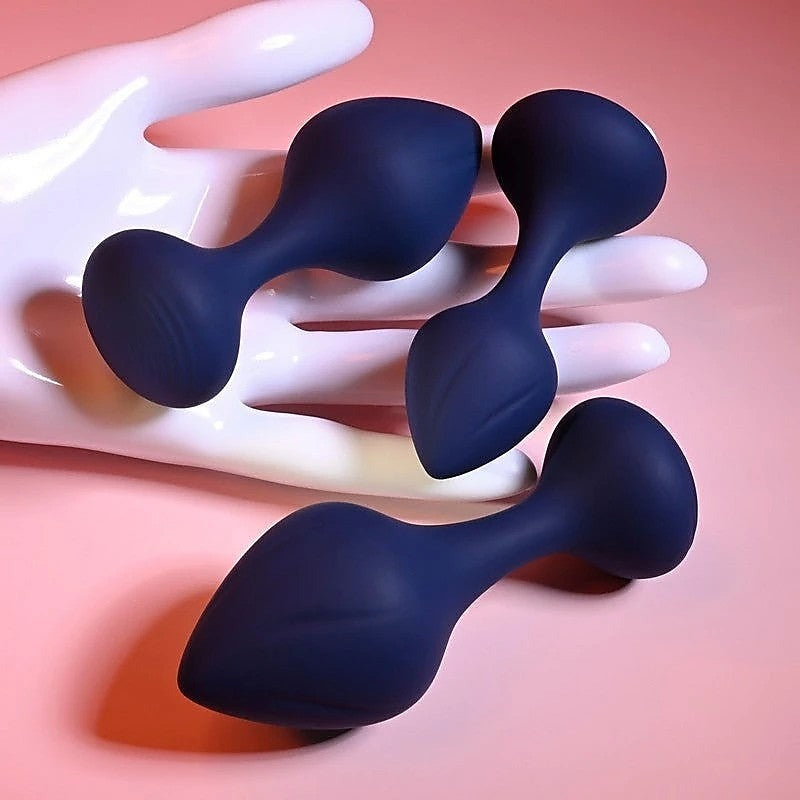 Playboy Pleasure Tail Trainer Butt Plug Set - Butt Plugs