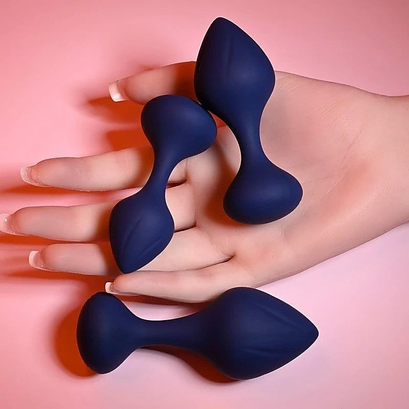 Playboy Pleasure Tail Trainer Butt Plug Set - Butt Plugs