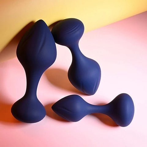 Playboy Pleasure Tail Trainer Butt Plug Set - Butt Plugs