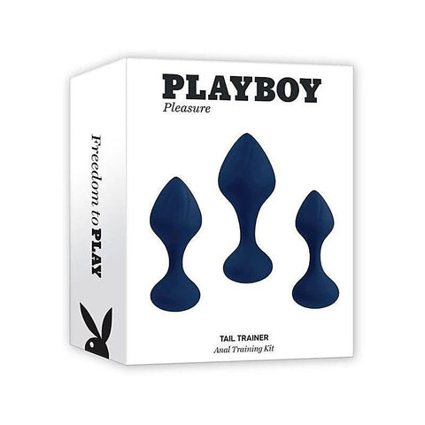 Playboy Pleasure Tail Trainer Butt Plug Set - Butt Plugs
