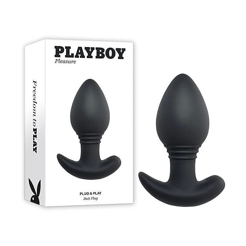 Playboy Pleasure PLUG and PLAY Vibrating Butt Plug - Butt Plugs