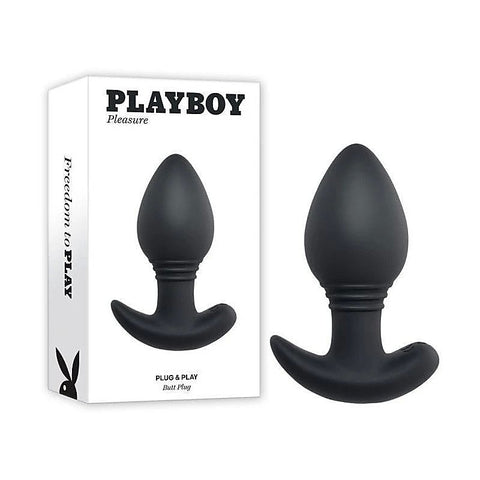 Playboy Pleasure PLUG and PLAY Vibrating Butt Plug - Butt Plugs