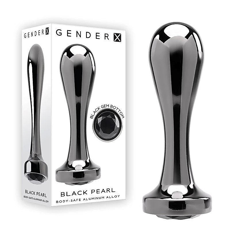 Gender X BLACK PEARL - Unleash Hollywood-Worthy Ecstasy - Butt Plugs