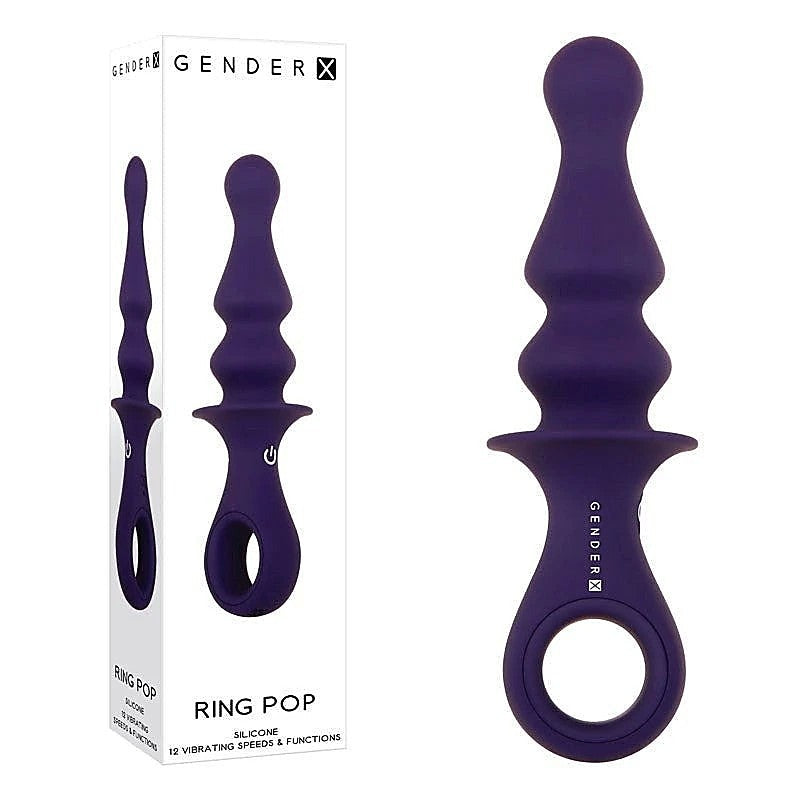 Gender X Rechargeable Pleasure Ring - Unleash Ecstasy - Butt Plugs