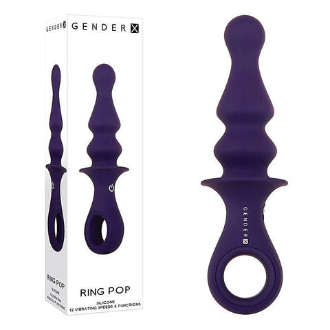 Gender X Rechargeable Pleasure Ring - Unleash Ecstasy - Butt Plugs