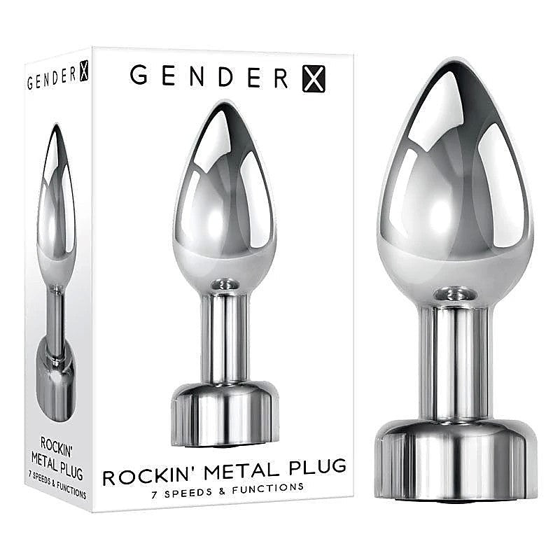 Electrifying Metal Pleasure Plug - Submersible, 7 Vibration Modes - Butt Plugs
