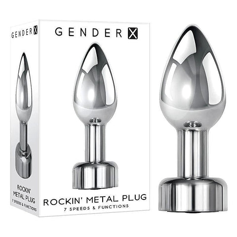 Electrifying Metal Pleasure Plug - Submersible, 7 Vibration Modes - Butt Plugs