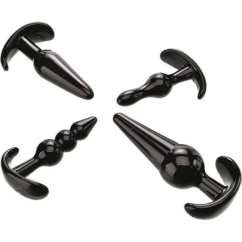 4-Piece Anal Pleasure Set Butt Plug by Adam & Eve - Butt Plugs