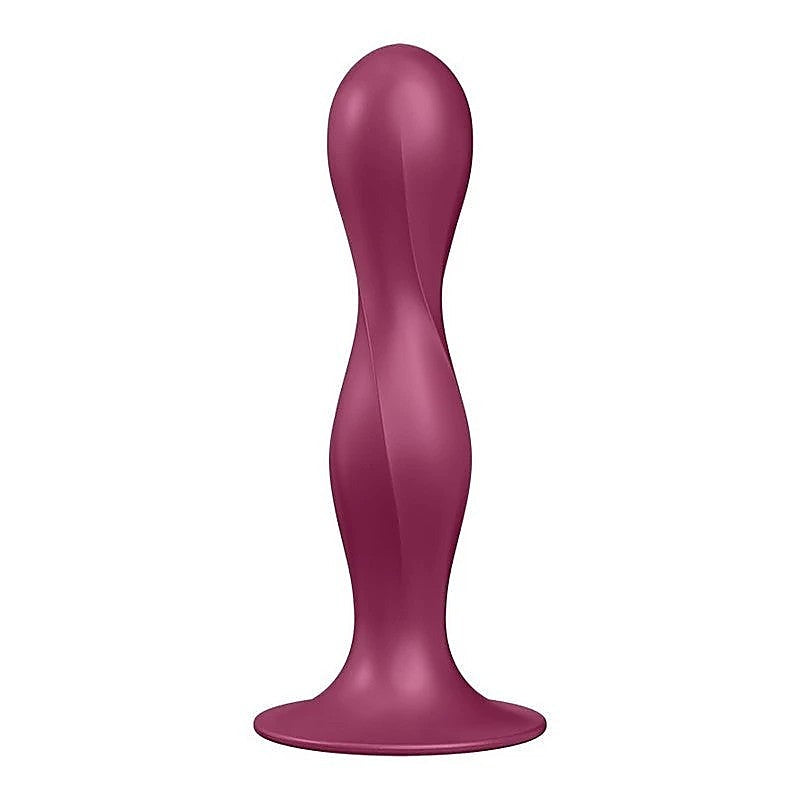 Double Ball-R Soft Silicone Dildo By Satisfyer - Butt Plugs