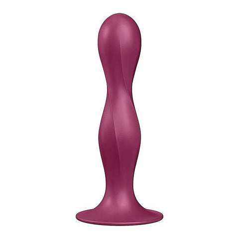 Double Ball-R Soft Silicone Dildo By Satisfyer - Butt Plugs