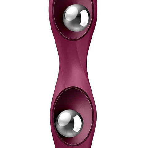 Double Ball-R Soft Silicone Dildo By Satisfyer - Butt Plugs