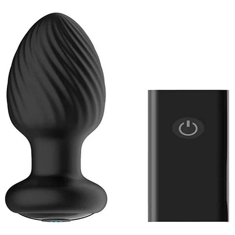 NEXUS Tornado Rotating and Vibrating Butt Plug - Butt Plugs