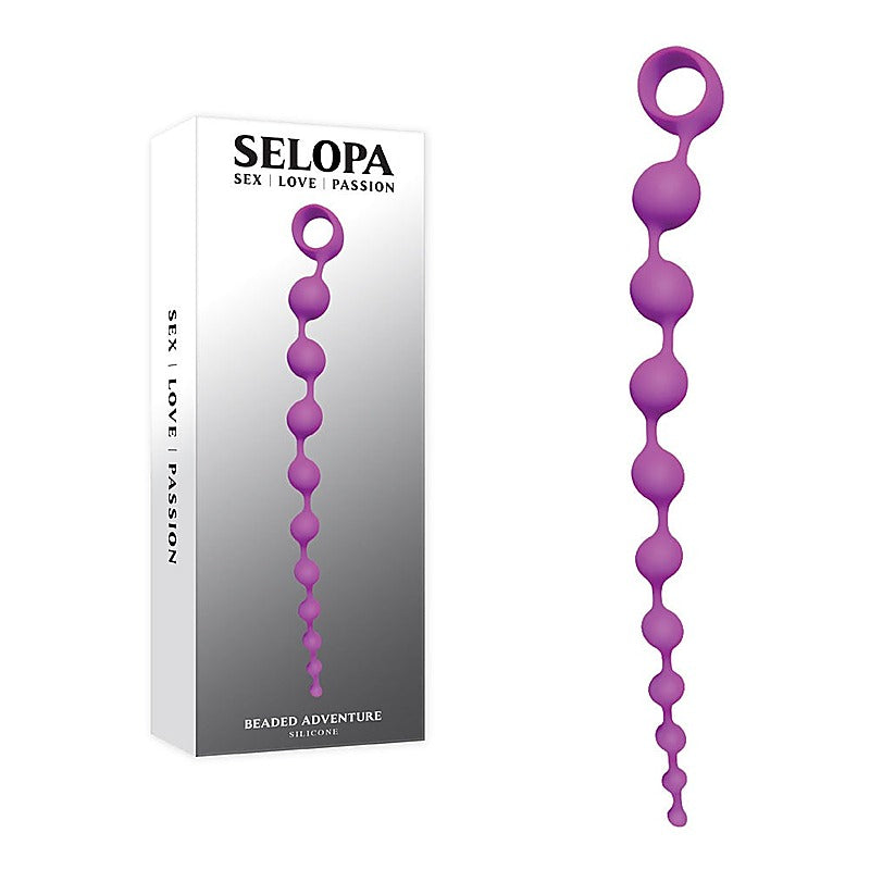 Evolved Selopa BEADED ADVENTURE Anal Beads - Anal Beads and Balls