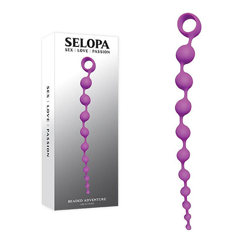 Evolved Selopa BEADED ADVENTURE Anal Beads - Anal Beads and Balls