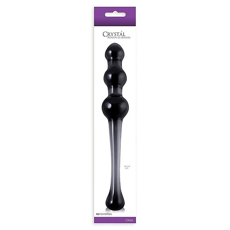 Crystal Premium Glass Kegel Large - Glass Sex Toys