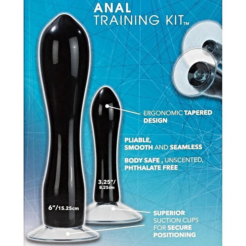 Suction Cup Anal Training Kit By California Exotics - Prostate Toys