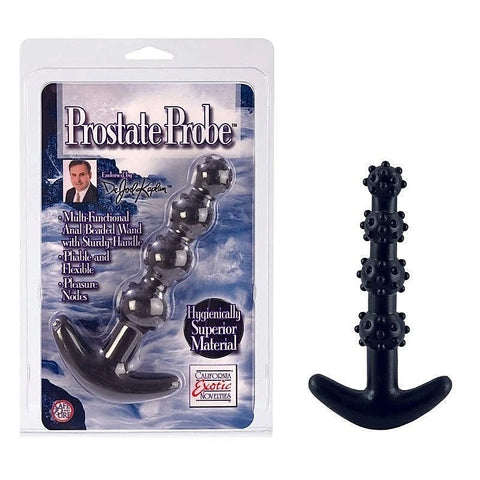 Prostate Play Probe with EZ Grip Handle - Prostate Toys