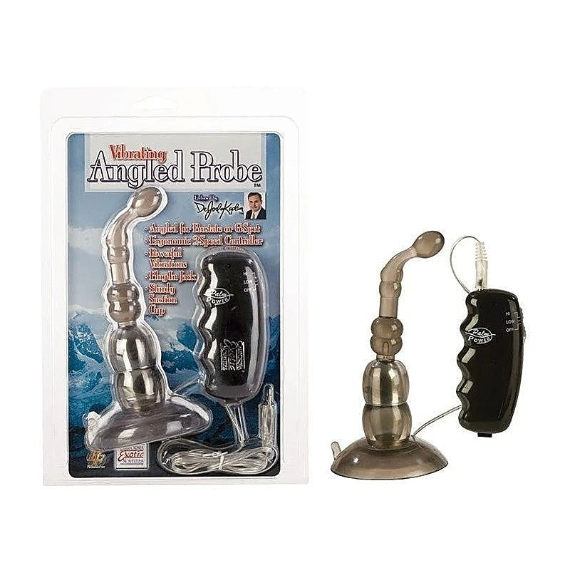 Vibrating Angled Anal Probe By California Exotics - Prostate Toys