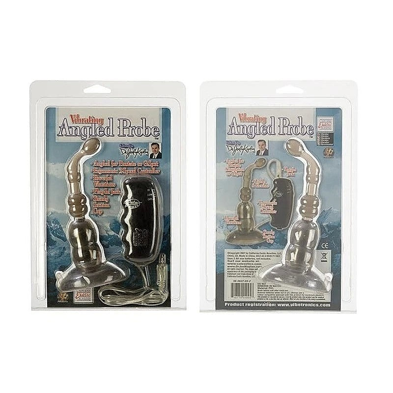 Vibrating Angled Anal Probe By California Exotics - Prostate Toys