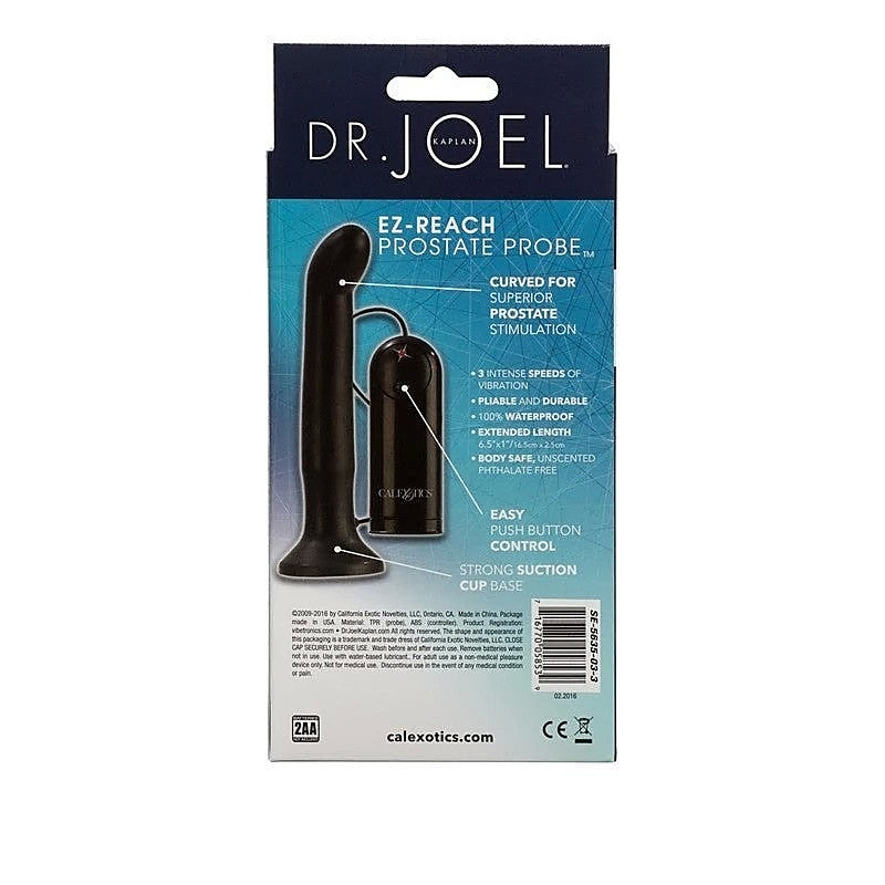 Dr. Joel Kaplan Ez Reach Prostate Vibrator Probe - Prostate Toys