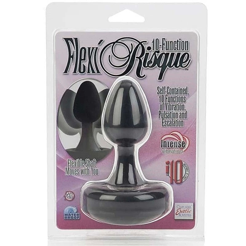 CalExotics Flexi Risque 10 Function Anal Plug Probe - Butt Plugs