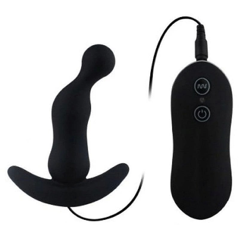 Curved Vibrating Anal Plug by Aphrodisia - Prostate Toys