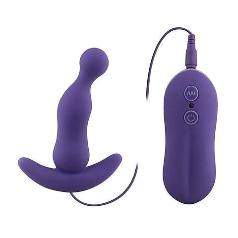 Curved Vibrating Anal Plug by Aphrodisia - Prostate Toys