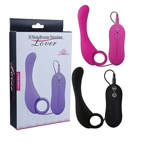 Lover Prostate Stimulator Vibrating By Aphrodisia - Butt Plugs