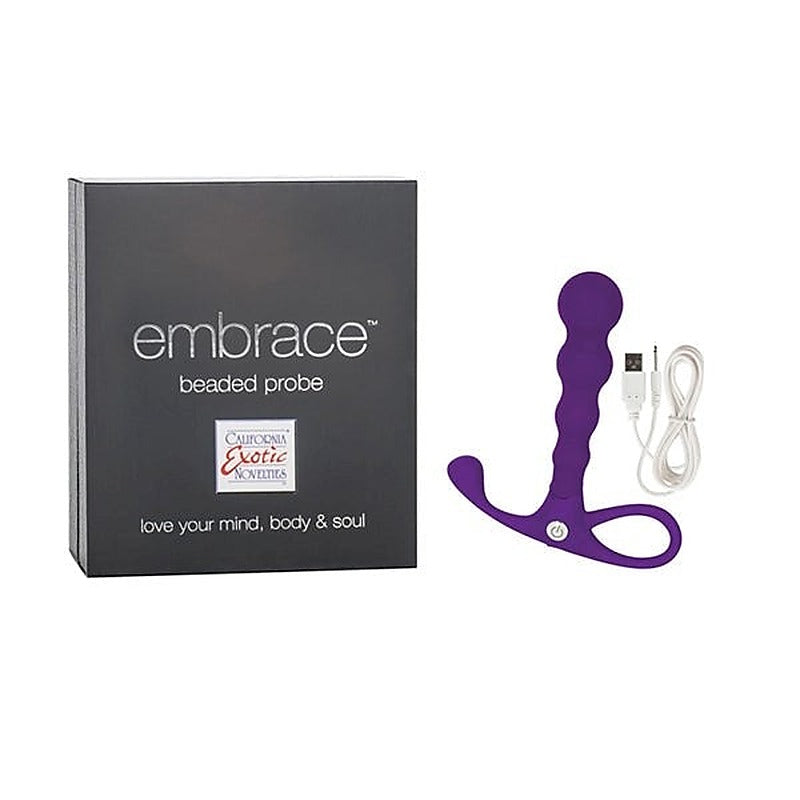 Embrace Beaded Probe By California Exotics - Rabbit Vibrators