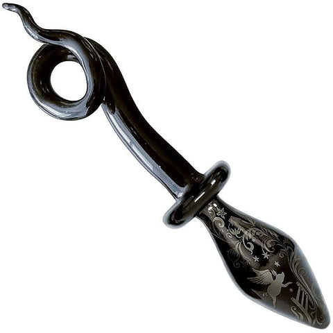 Glamorous Glass Pony Tail Plug - Fashionistas Collection - Butt Plugs