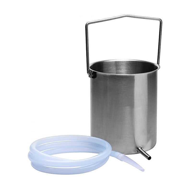Enema Bucket Kit With Silicone Hose by XR Brands - Enemas and Douches