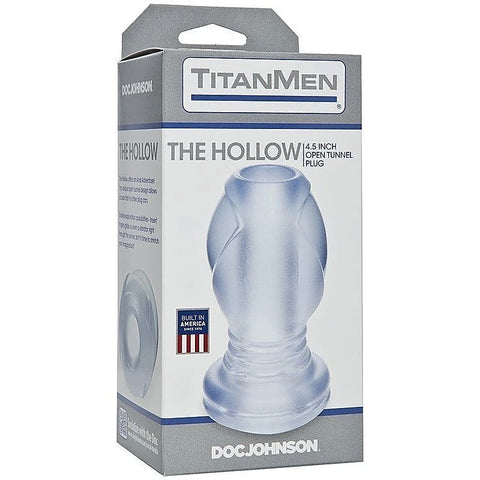 Titanmen The Hollow Butt Plug Silicone by Doc Johnson - Butt Plugs