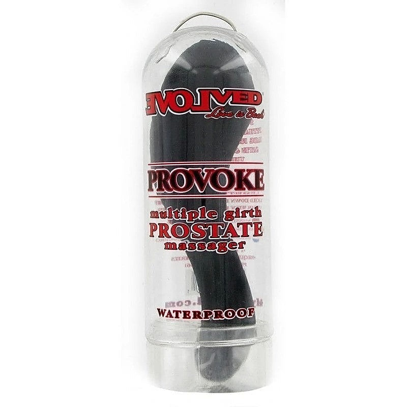 Provoke Prostate Massager Black By Evolved - Prostate Toys