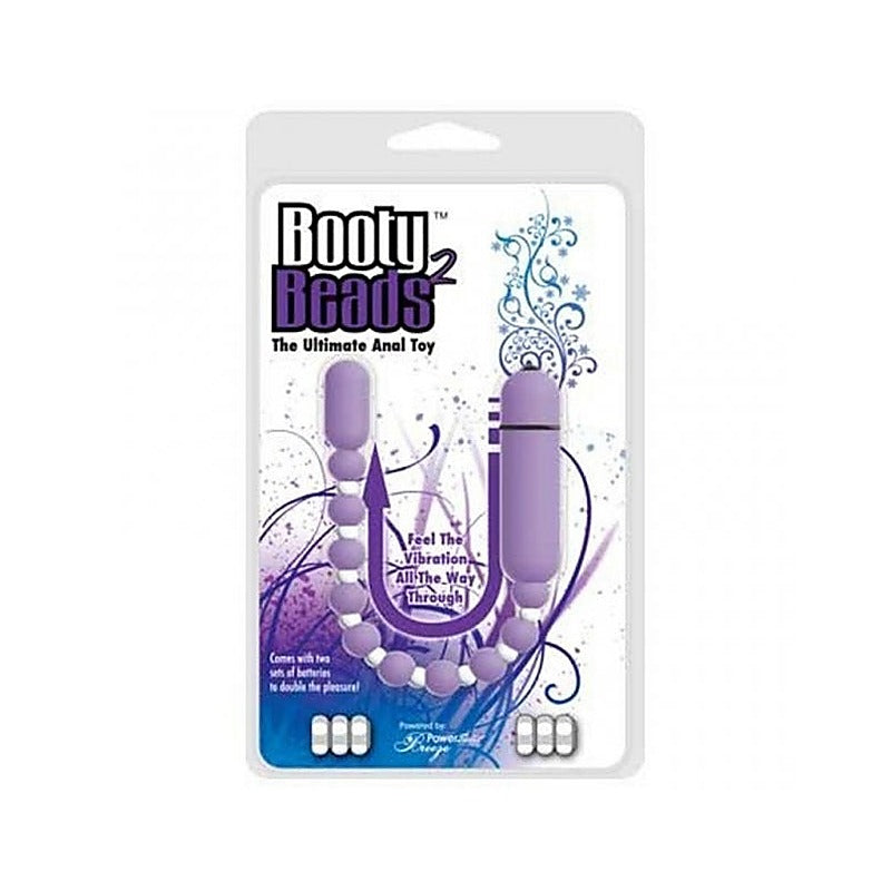 Booty Beads with Functions Purple - Anal Beads and Balls