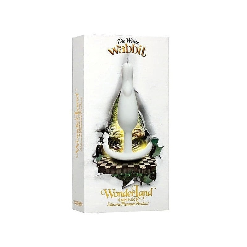 Wonderland The White Wabbit Mini Butt Plug by Doc Johnson - Butt Plugs